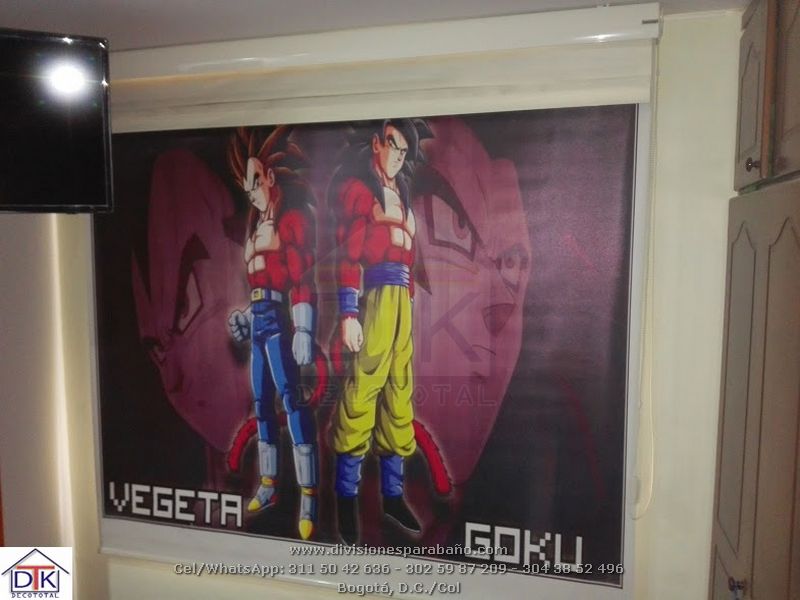 Persianas enrrollables en blackouts