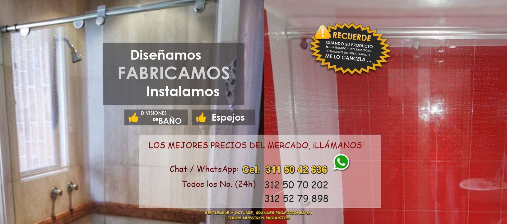 divisiones-para-bano-en-bogota